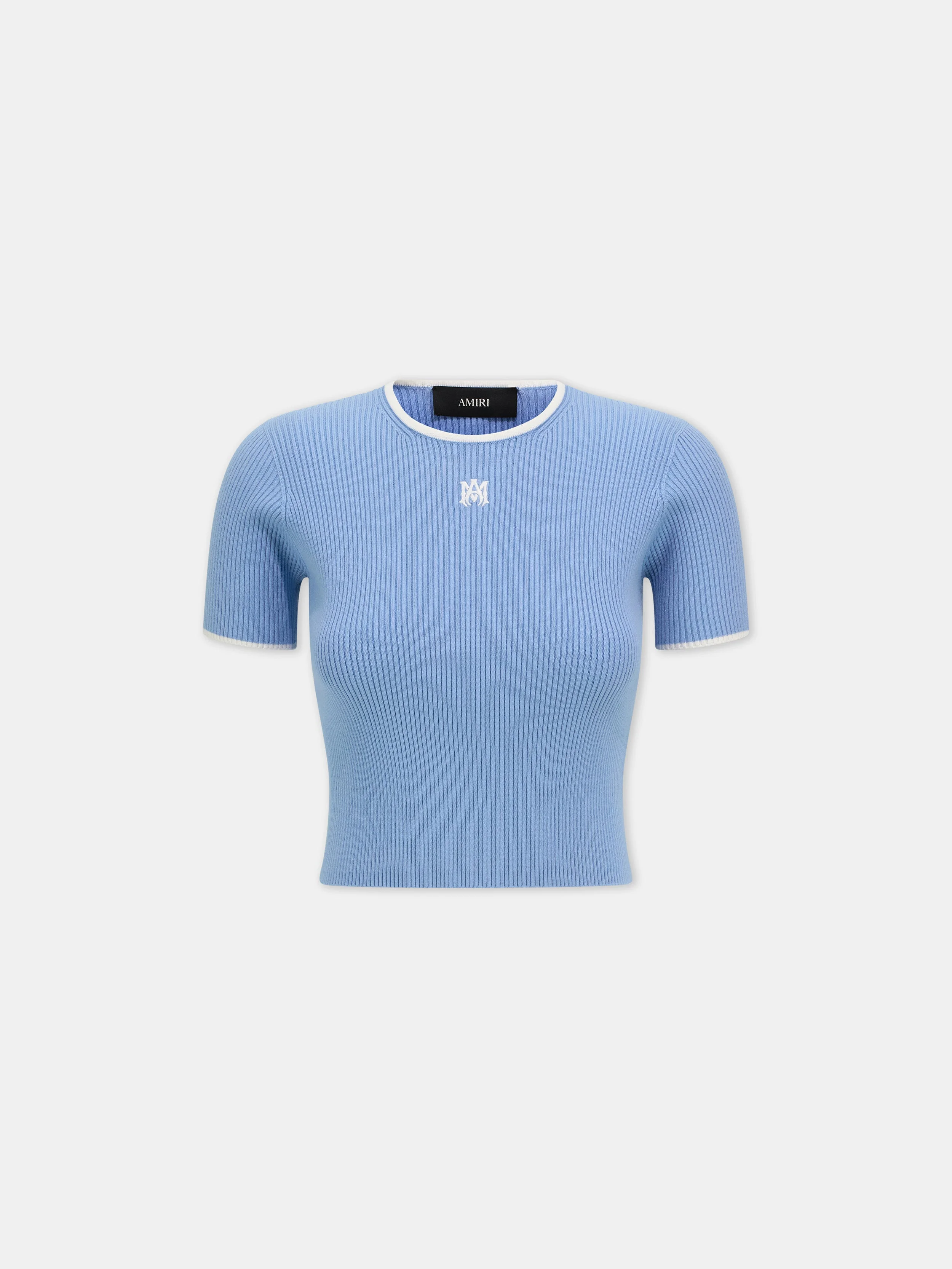 WOMEN'S MA RIB KNIT BABY TEE - 1