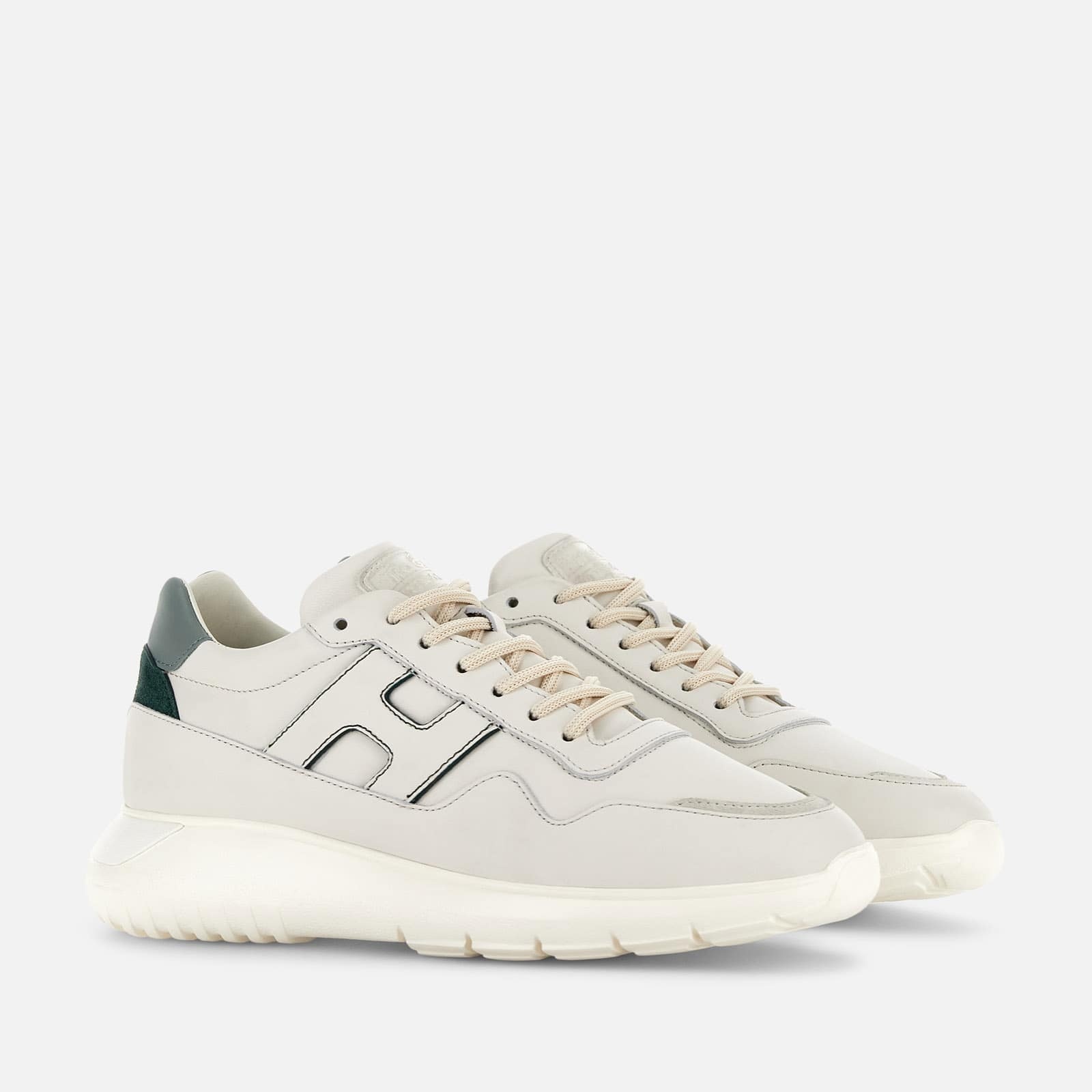 Sneakers Hogan Interactive³ Ivory Green - 2