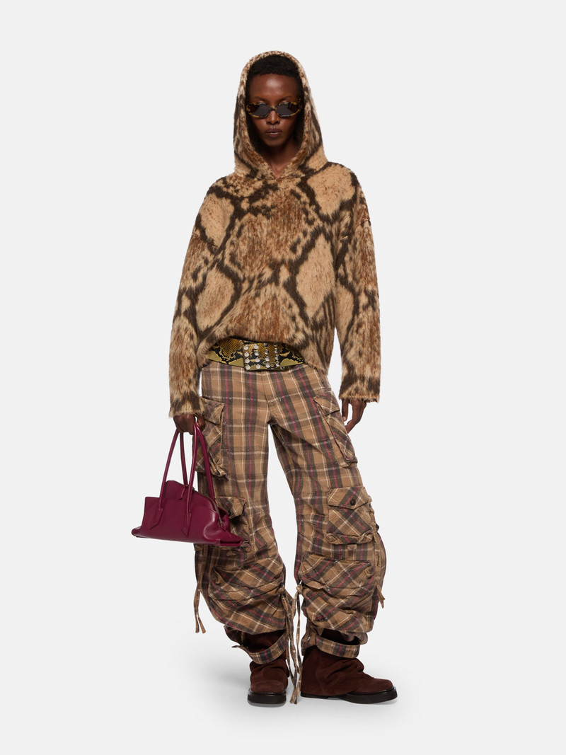 THE ATTICO BROWN SHADES SWEATER outlook