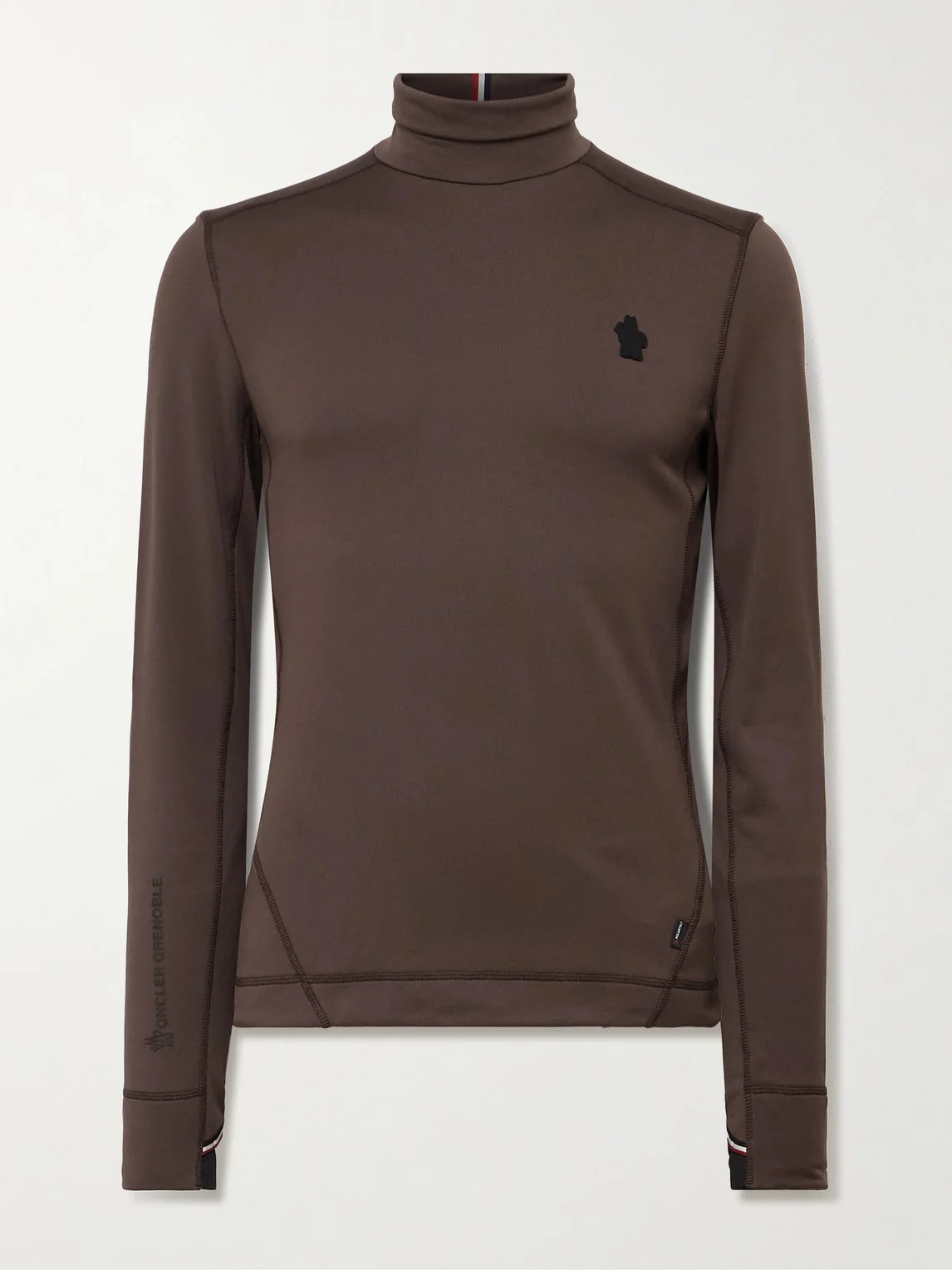Slim-Fit Logo-Appliquéd Polartec® Power Grid™ Base Layer - 1