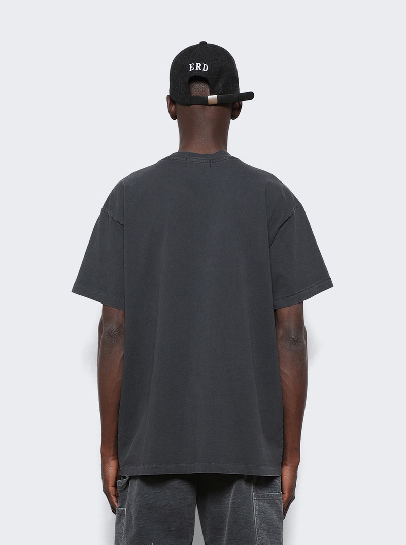 Italian Romance T-Shirt Faded Black and White 5