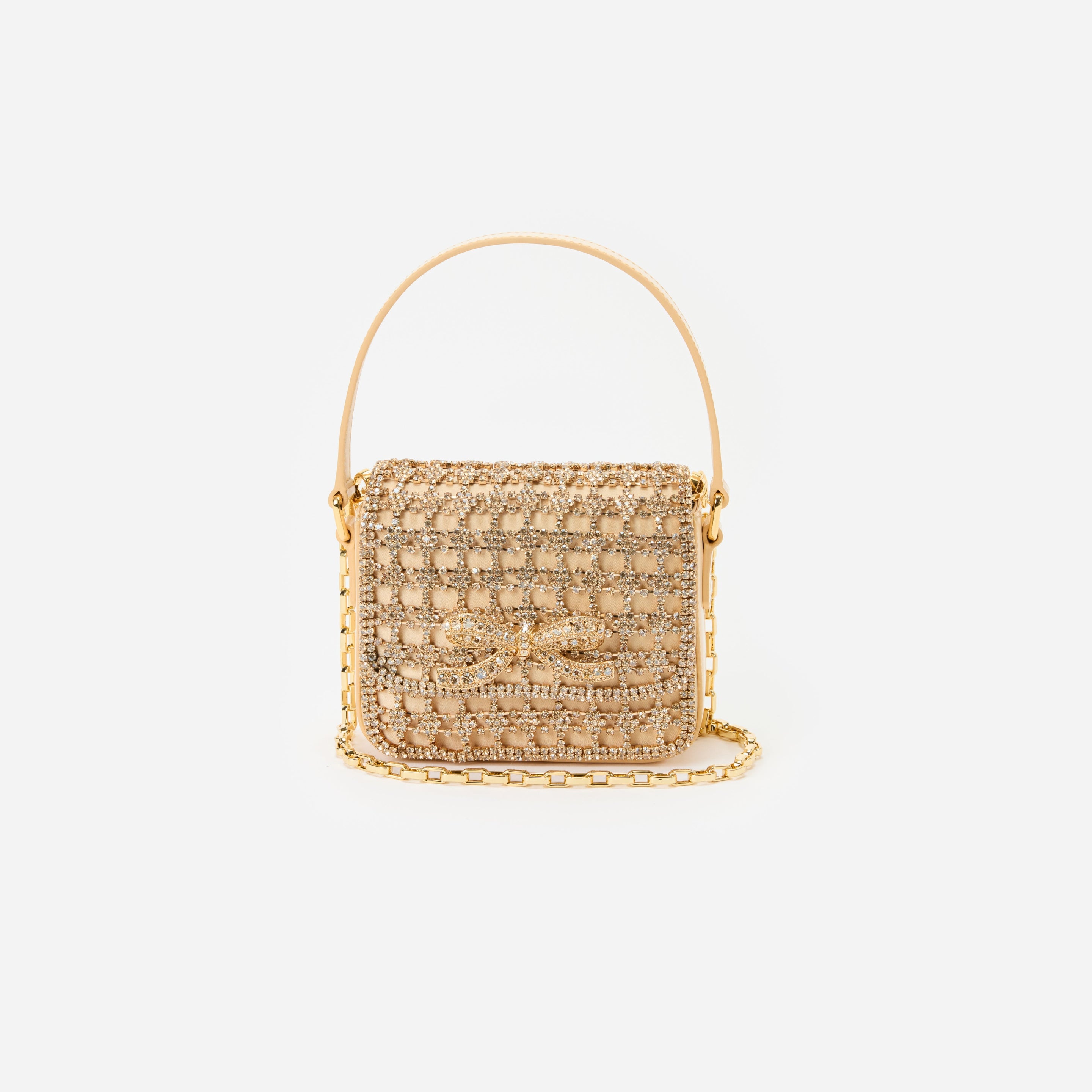 Gold Crystal Micro Bag - 4