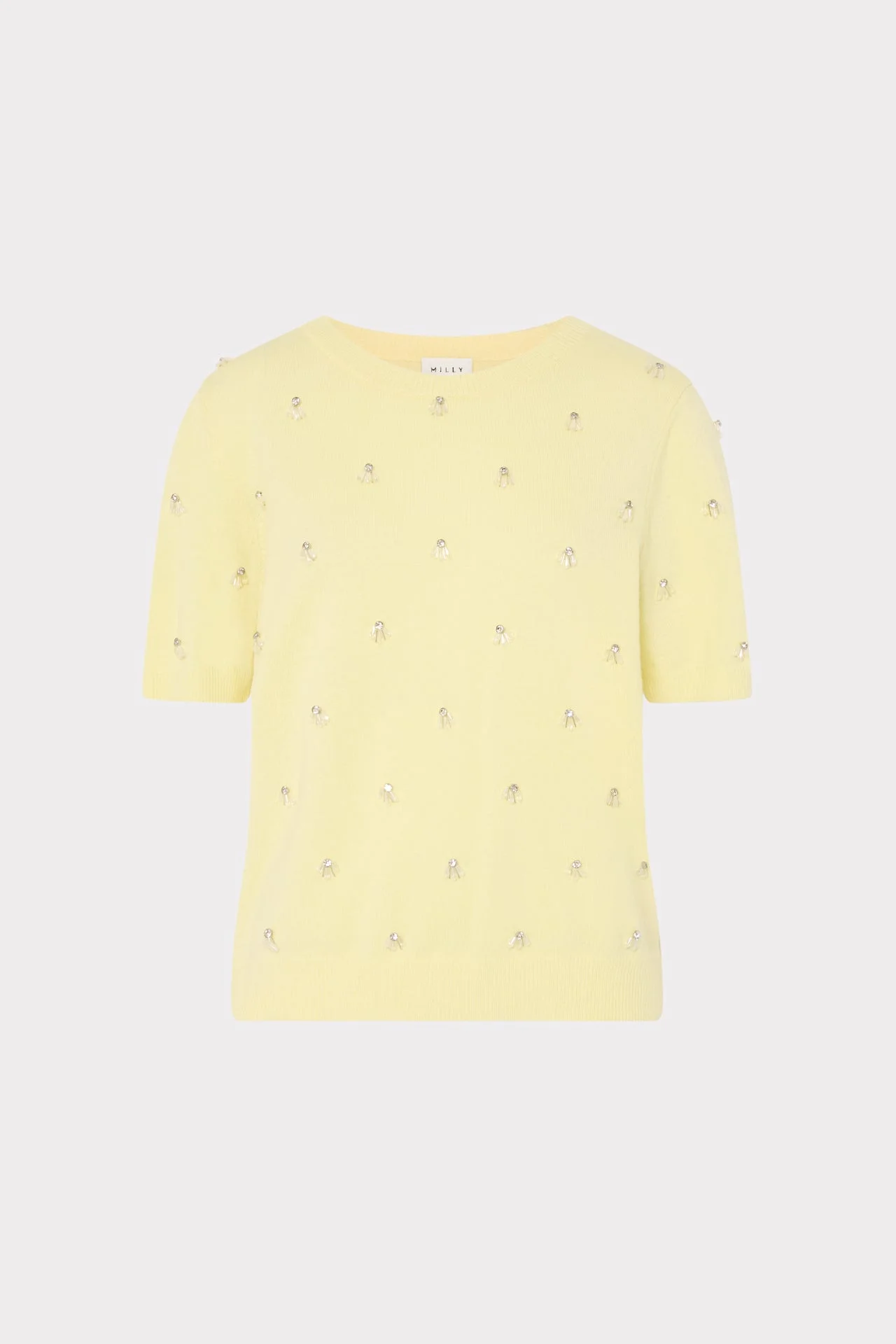 Rosalyn Rhinestone Embellished Sweater - 1