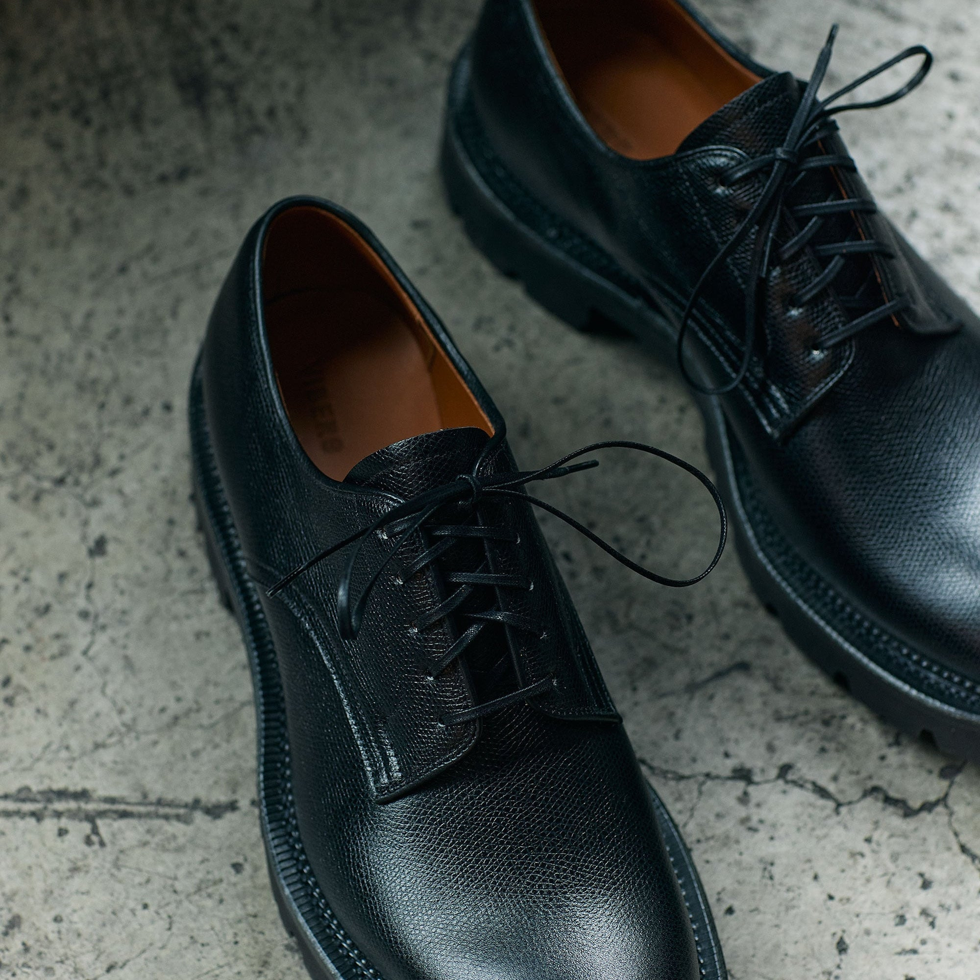 Rockland Blucher - Black Alpine Calf - 2