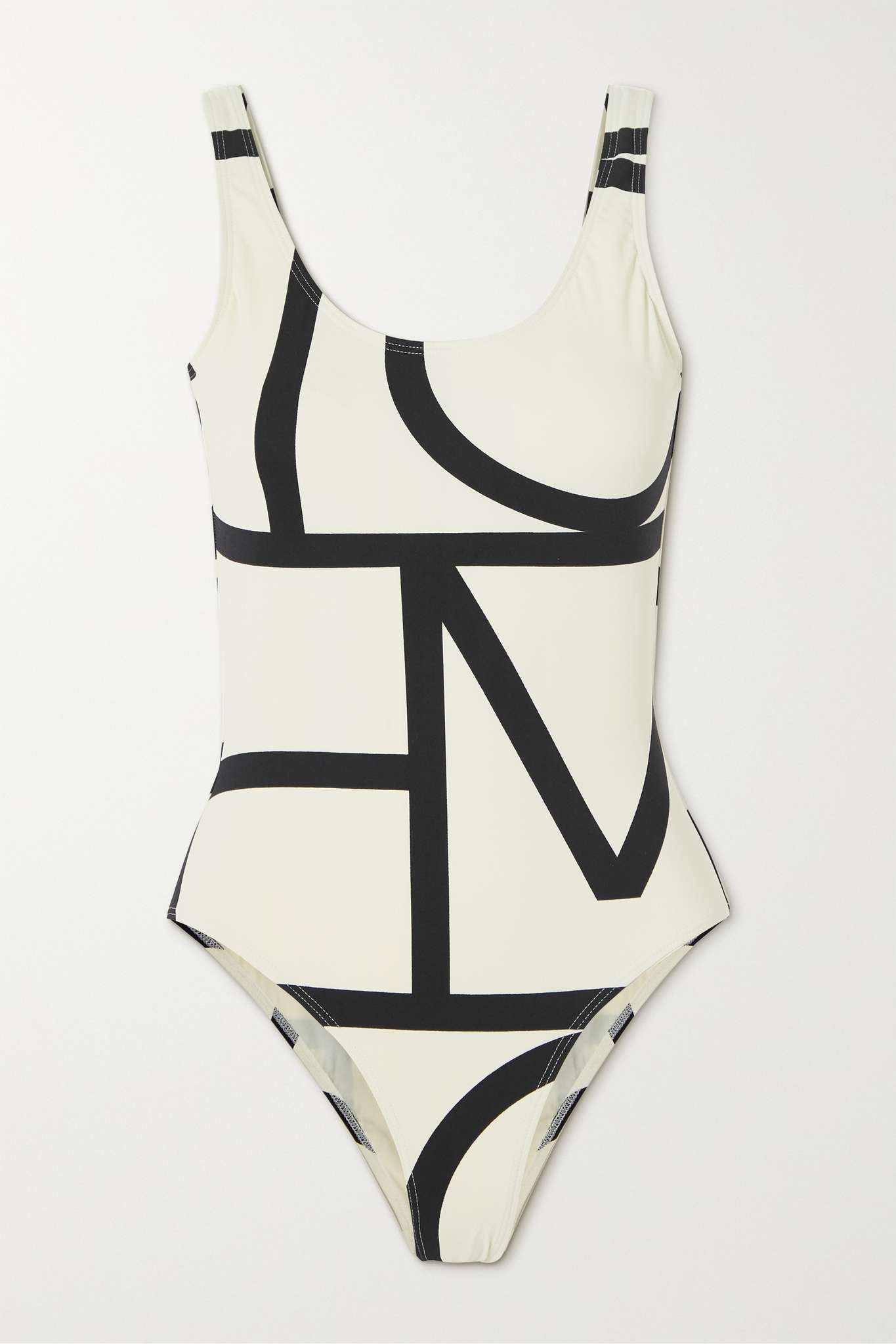 Printed recycled swimsuit - 1