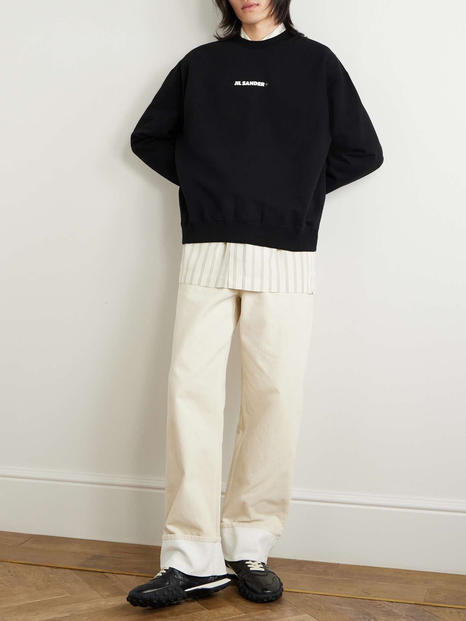 + Logo-Print Cotton-Jersey Sweatshirt - 2
