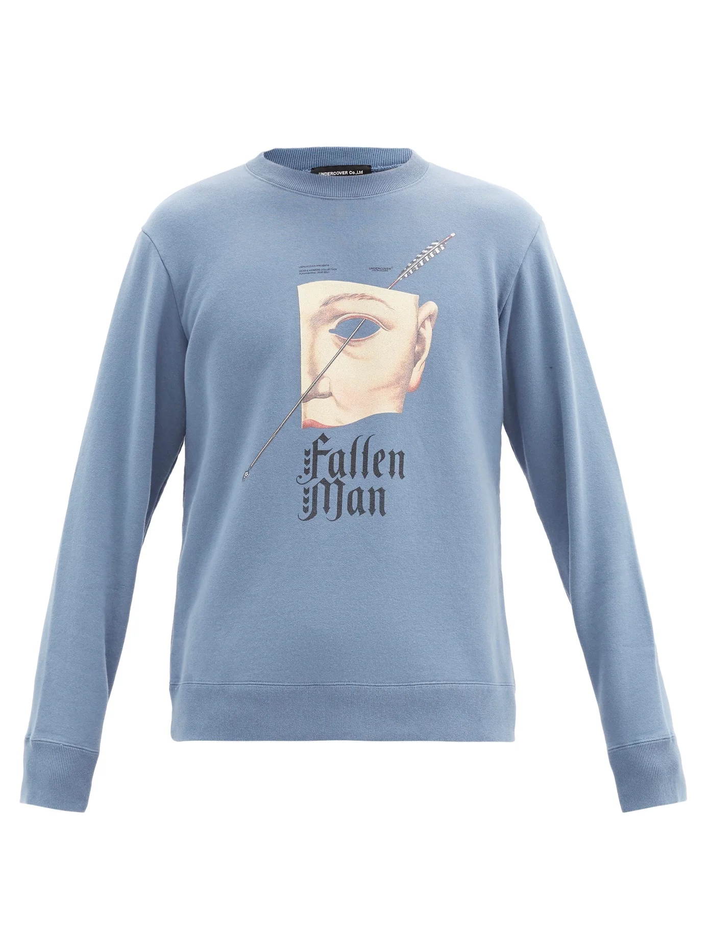 Fallen Man cotton-jersey sweatshirt - 1