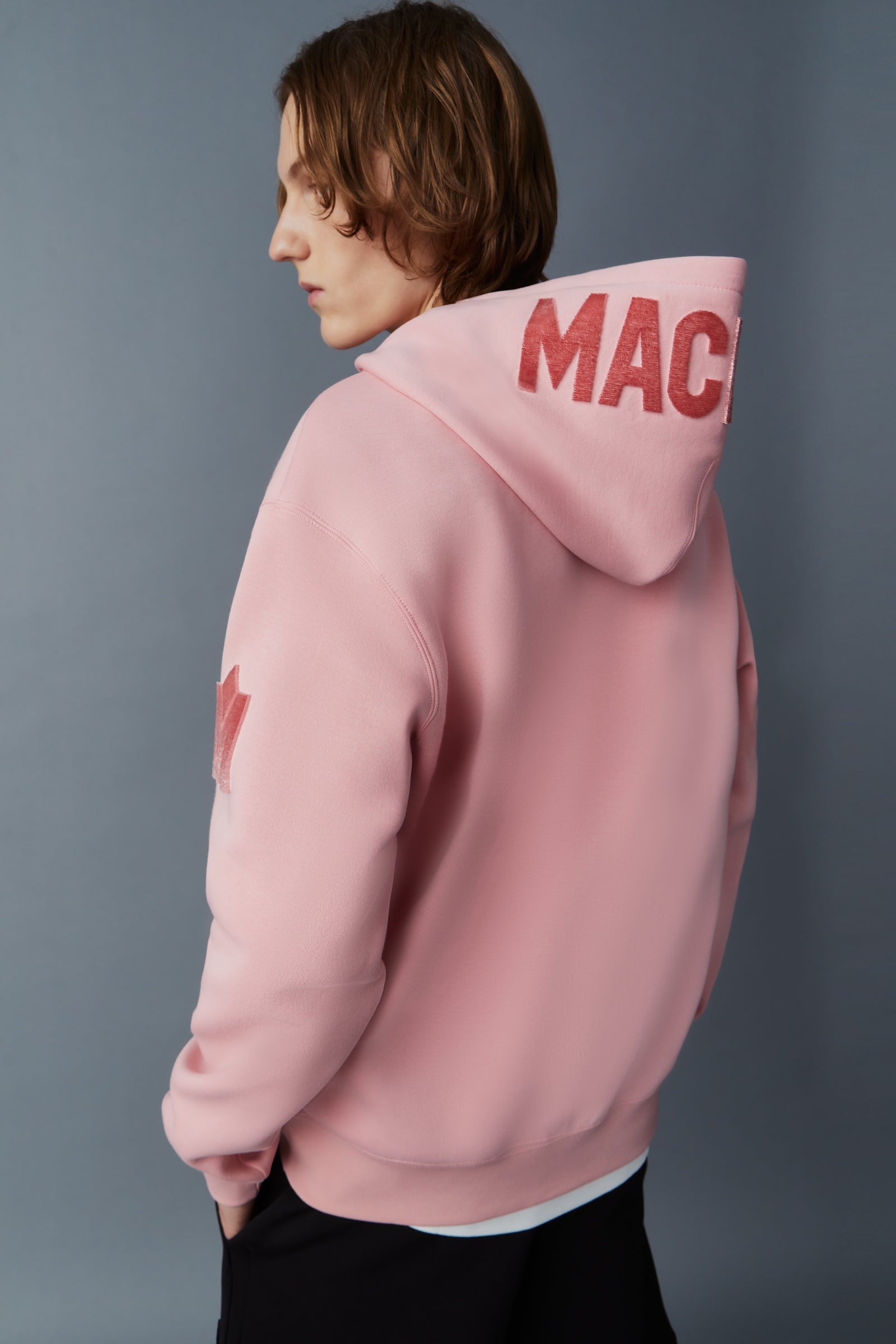 KRYS hoodie with velvet embroidery - 5