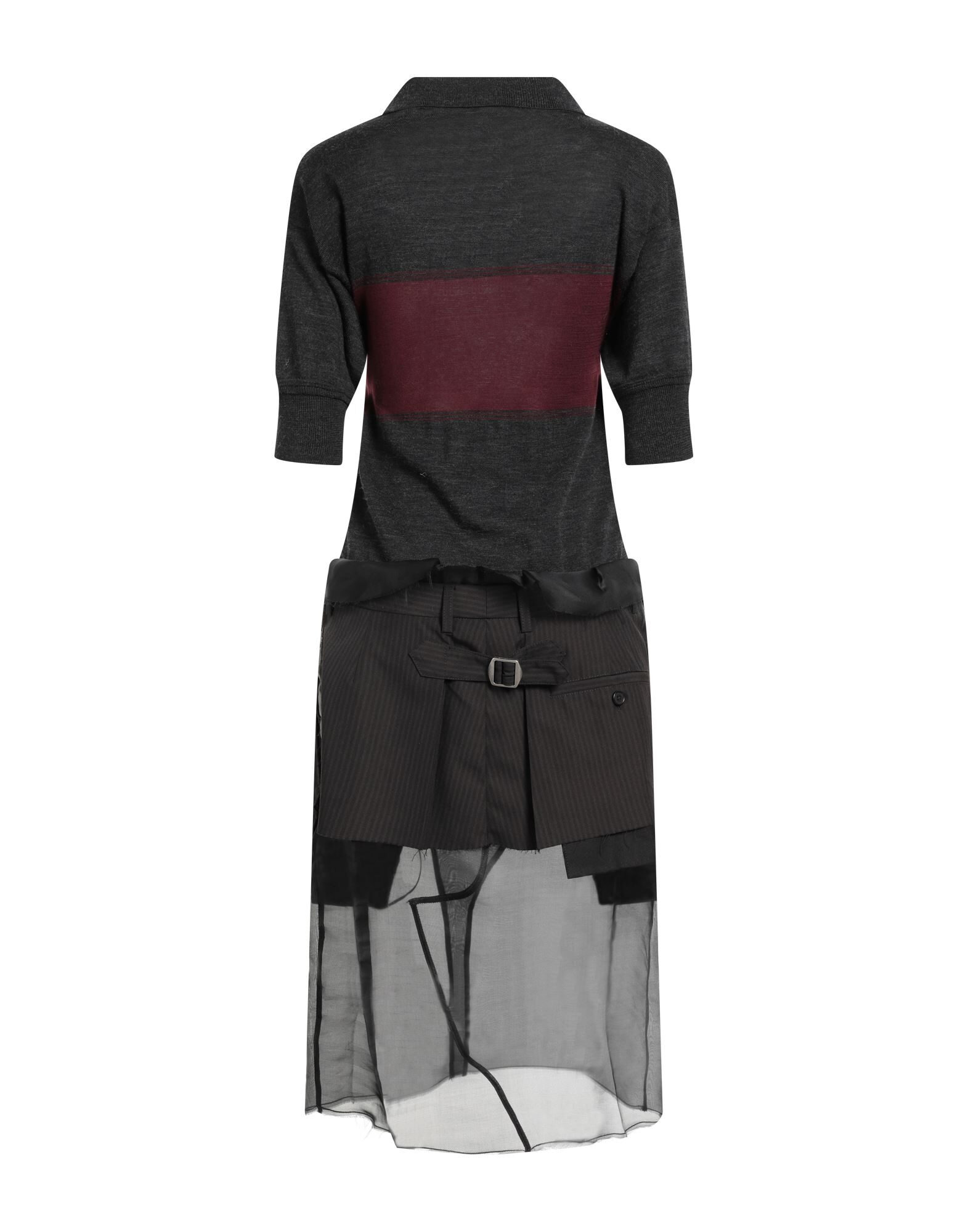 Grey Women's Midi Dress - 2