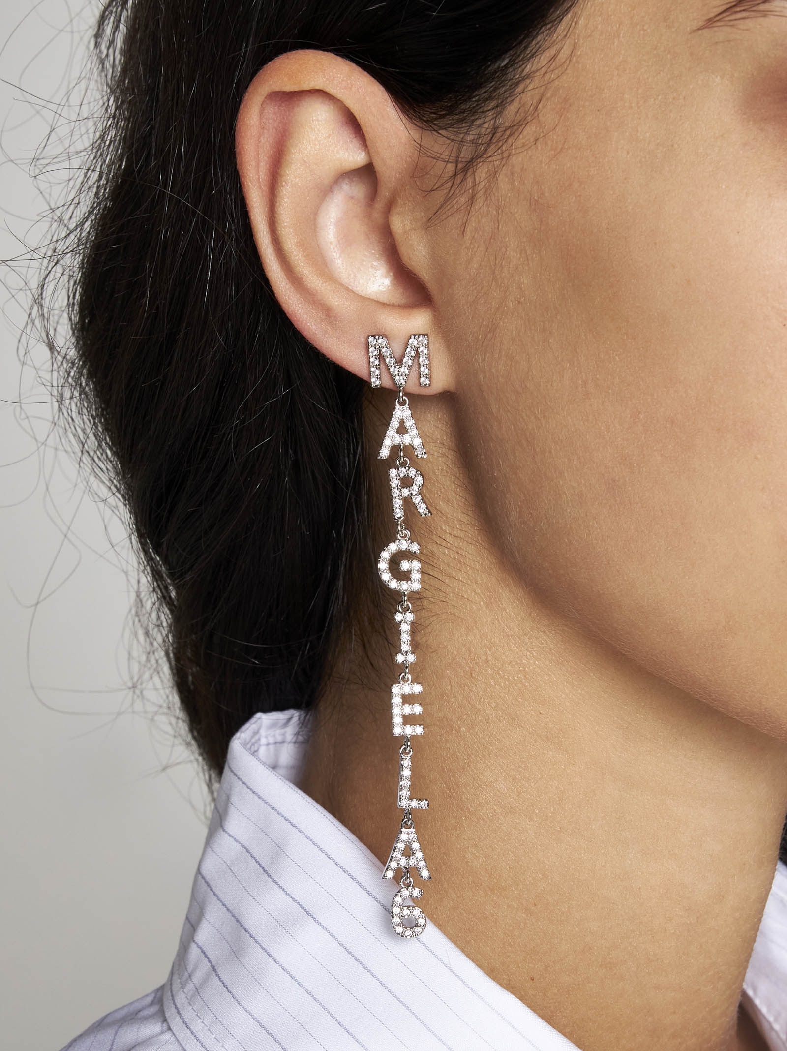 Logo + SS24 crystals earrings - 5