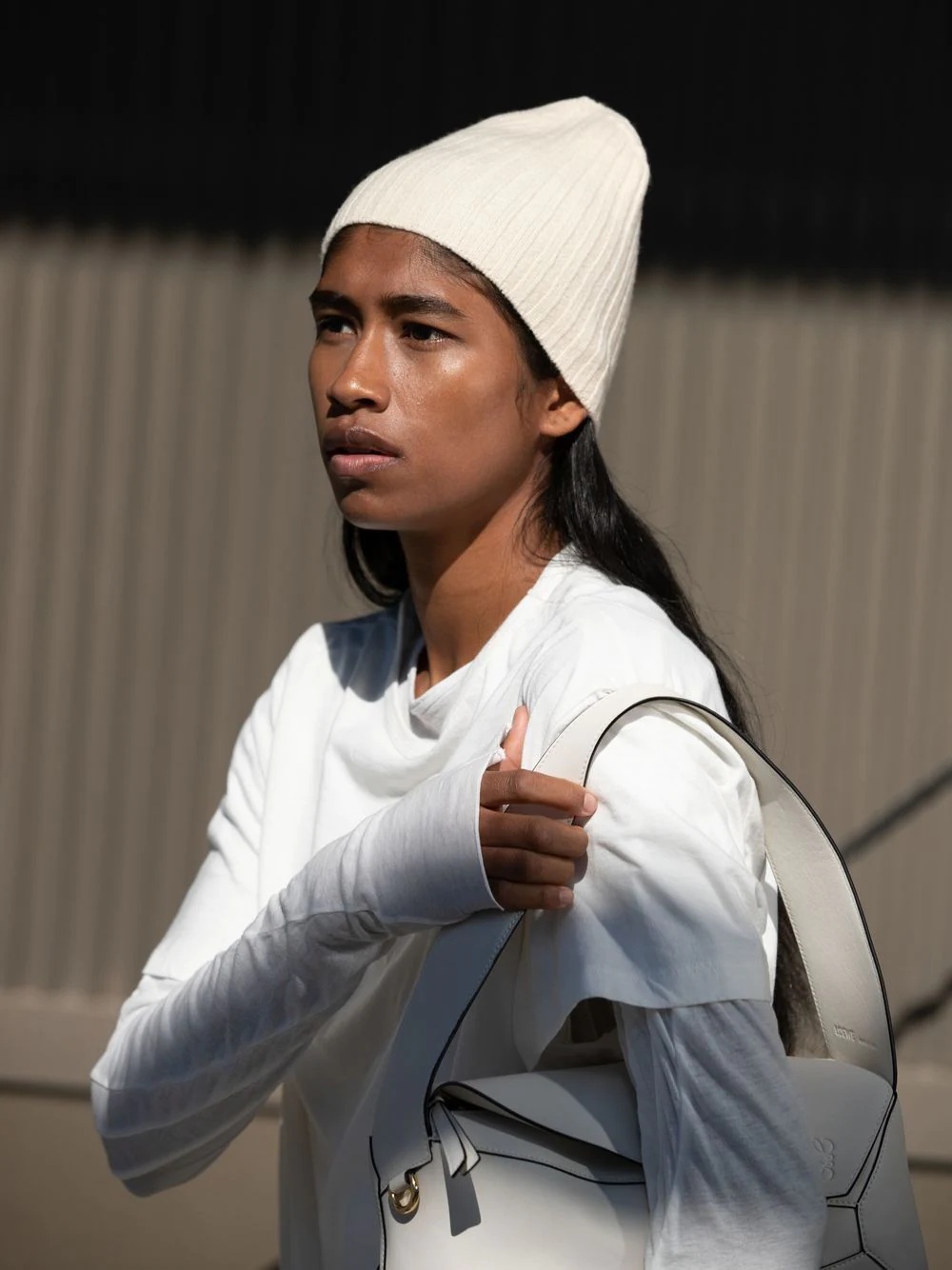 ribbed knitted beanie - 2