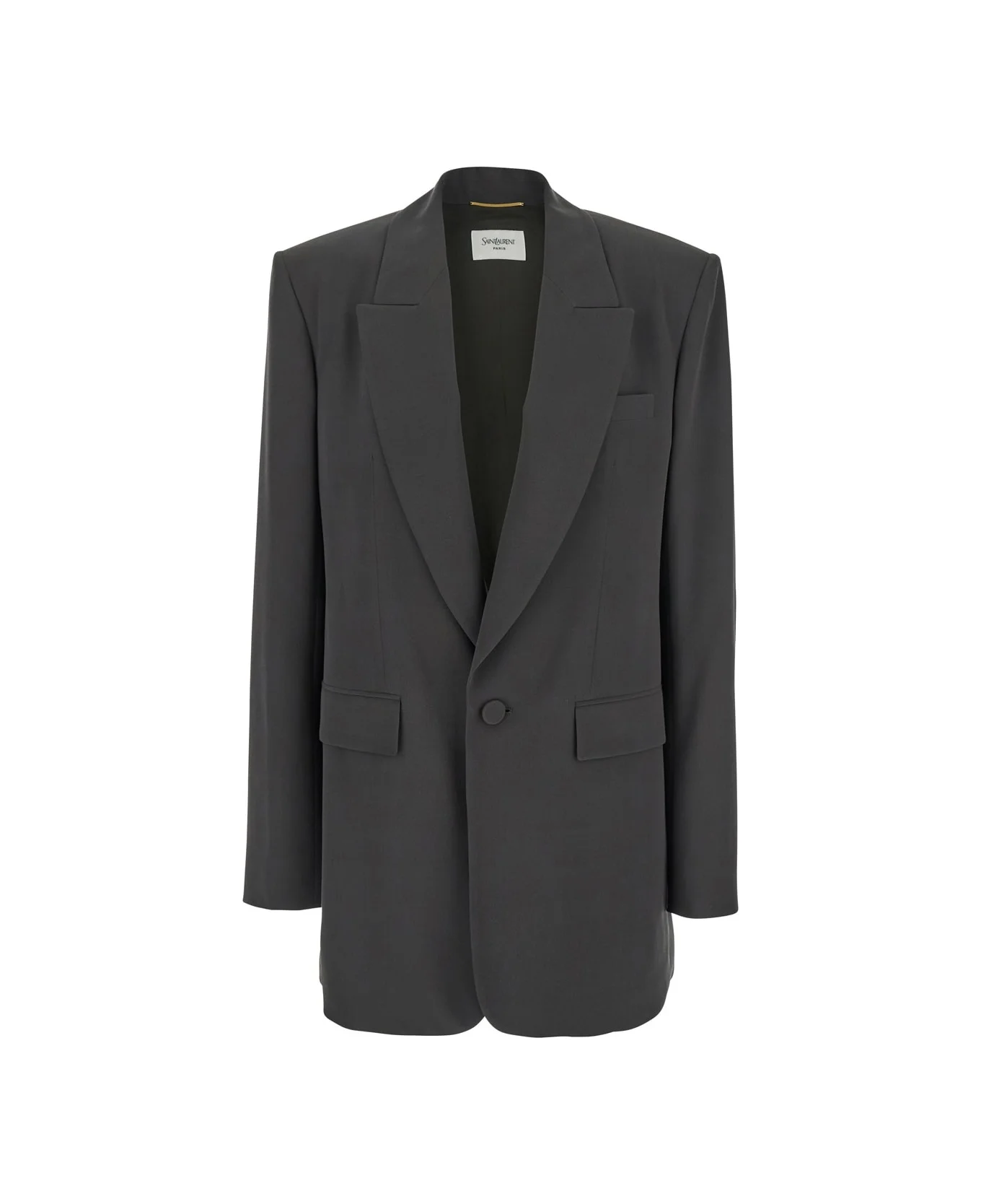 Veste Tailleur Hyper Crepe Mousse De Soie - 1