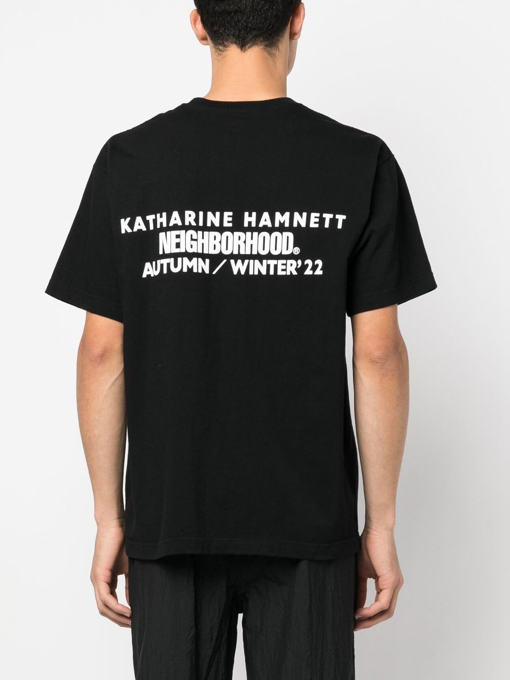 x Katharine Hamnett slogan-print T-shirt - 4