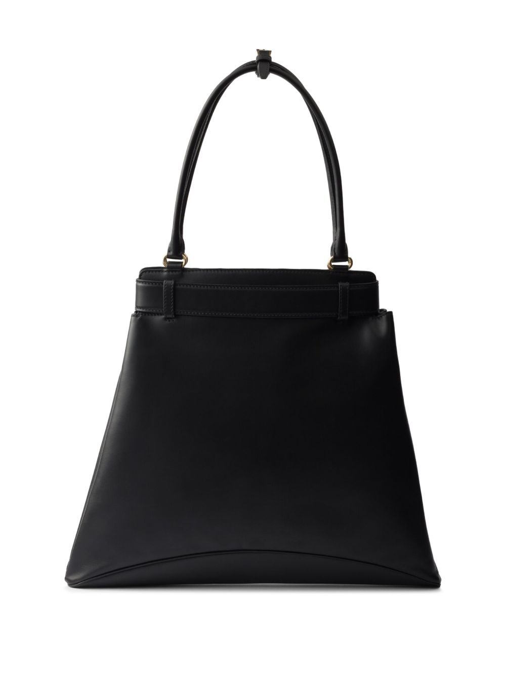 logo-stamp leather tote bag - 2