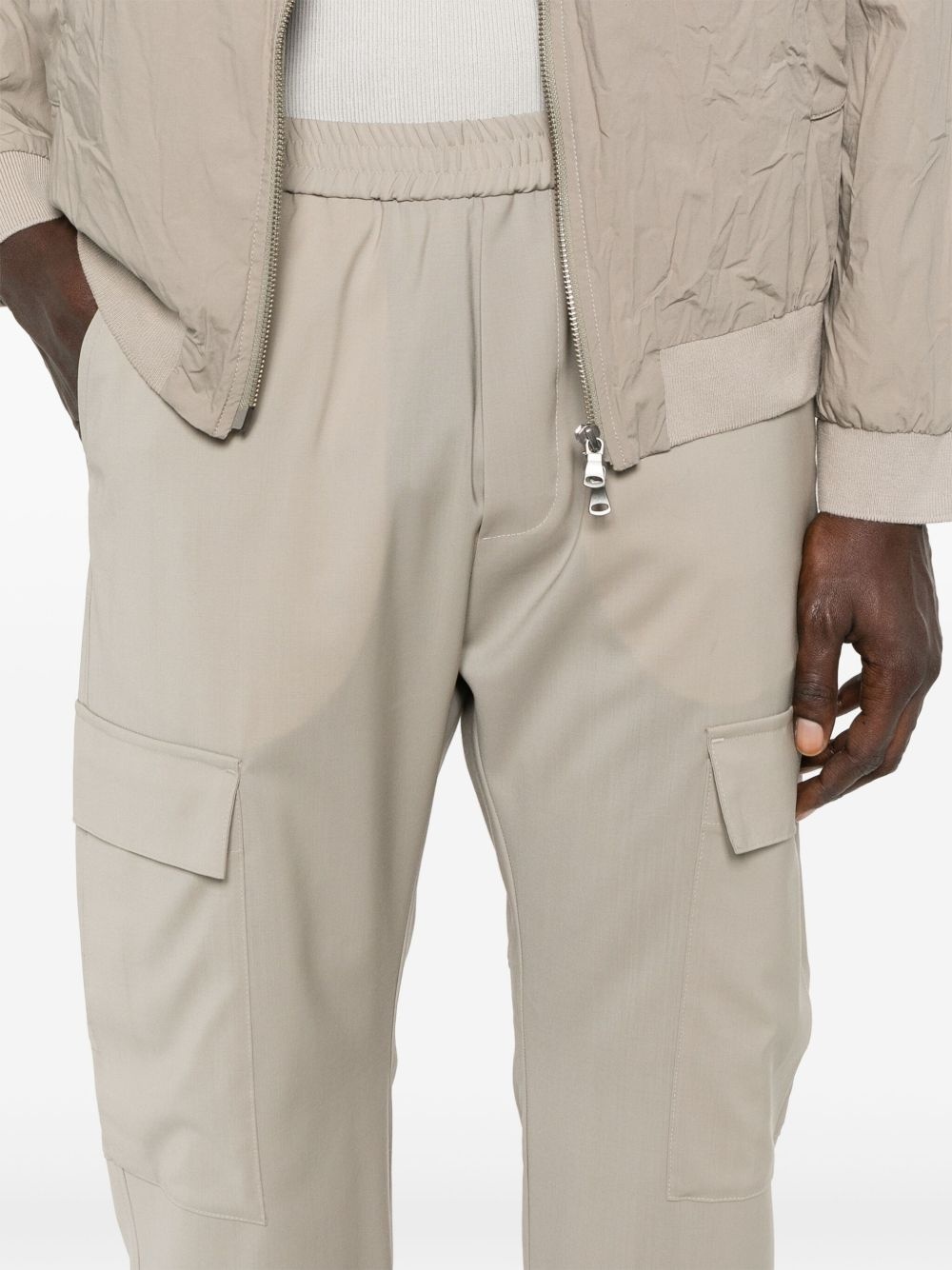 virgin-wool trousers - 5