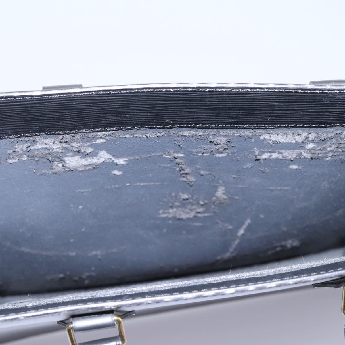 LOUIS VUITTON Epi Sac Plat Hand Bag Black M59082 - 10
