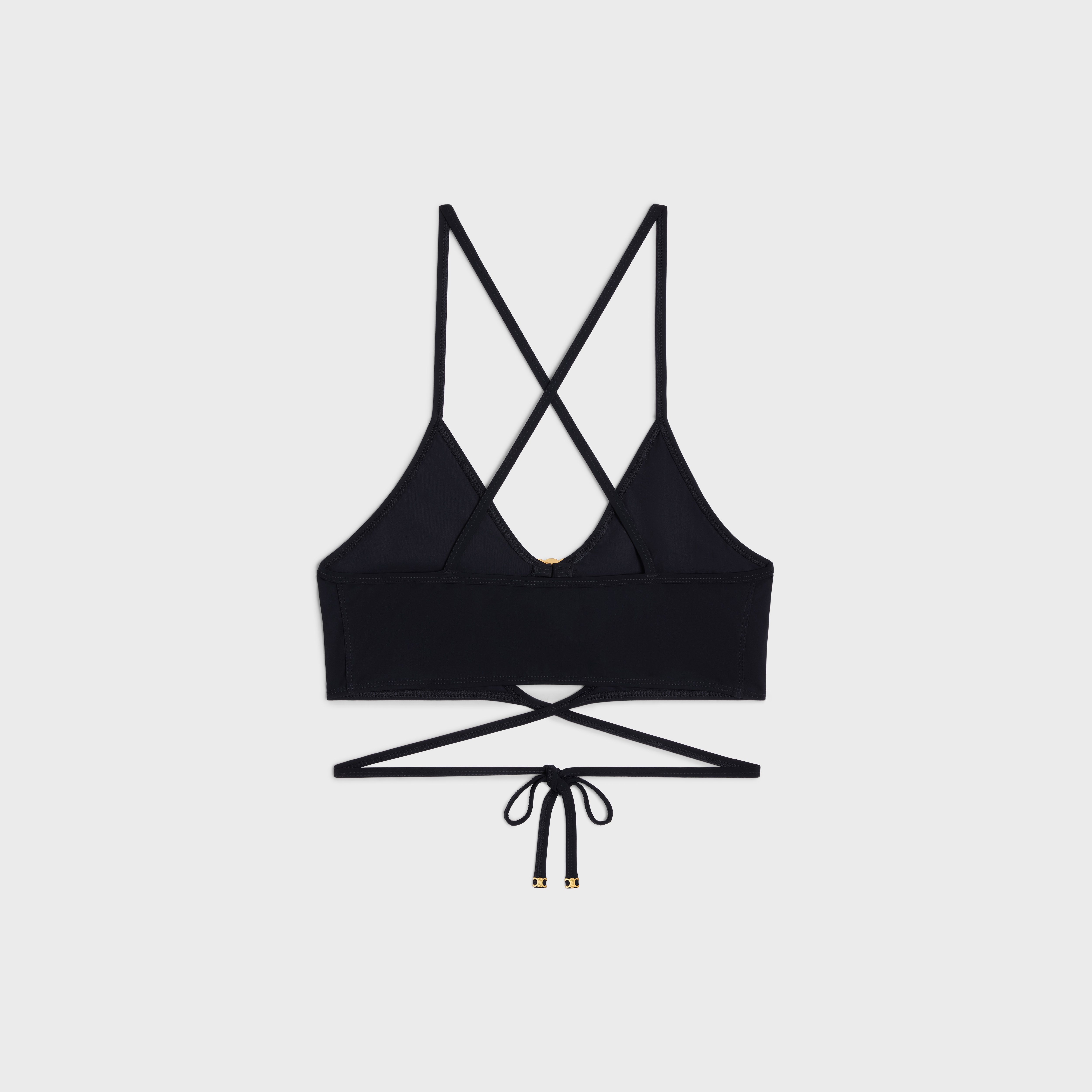 triomphe openwork top in matte jersey - 2