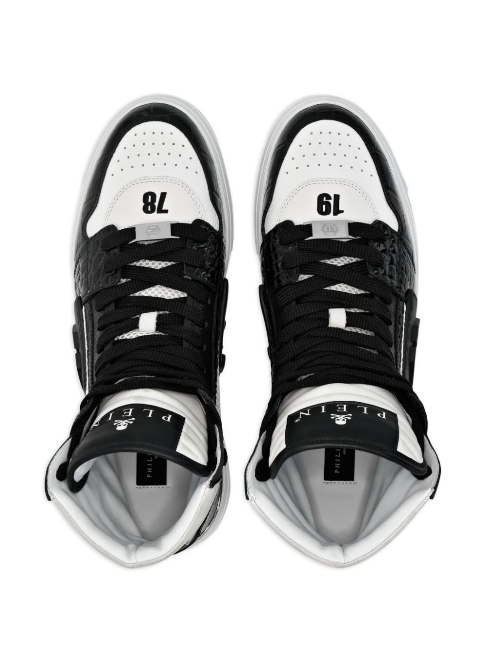 Hexagon high-top sneakers - 3