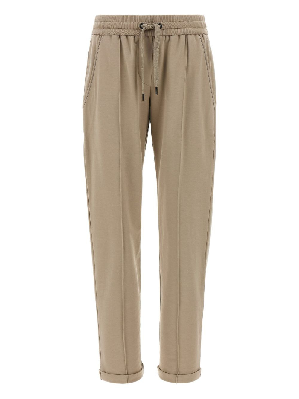 Brunello Cucinelli Women Cotton Tracksuit Bottoms - 1