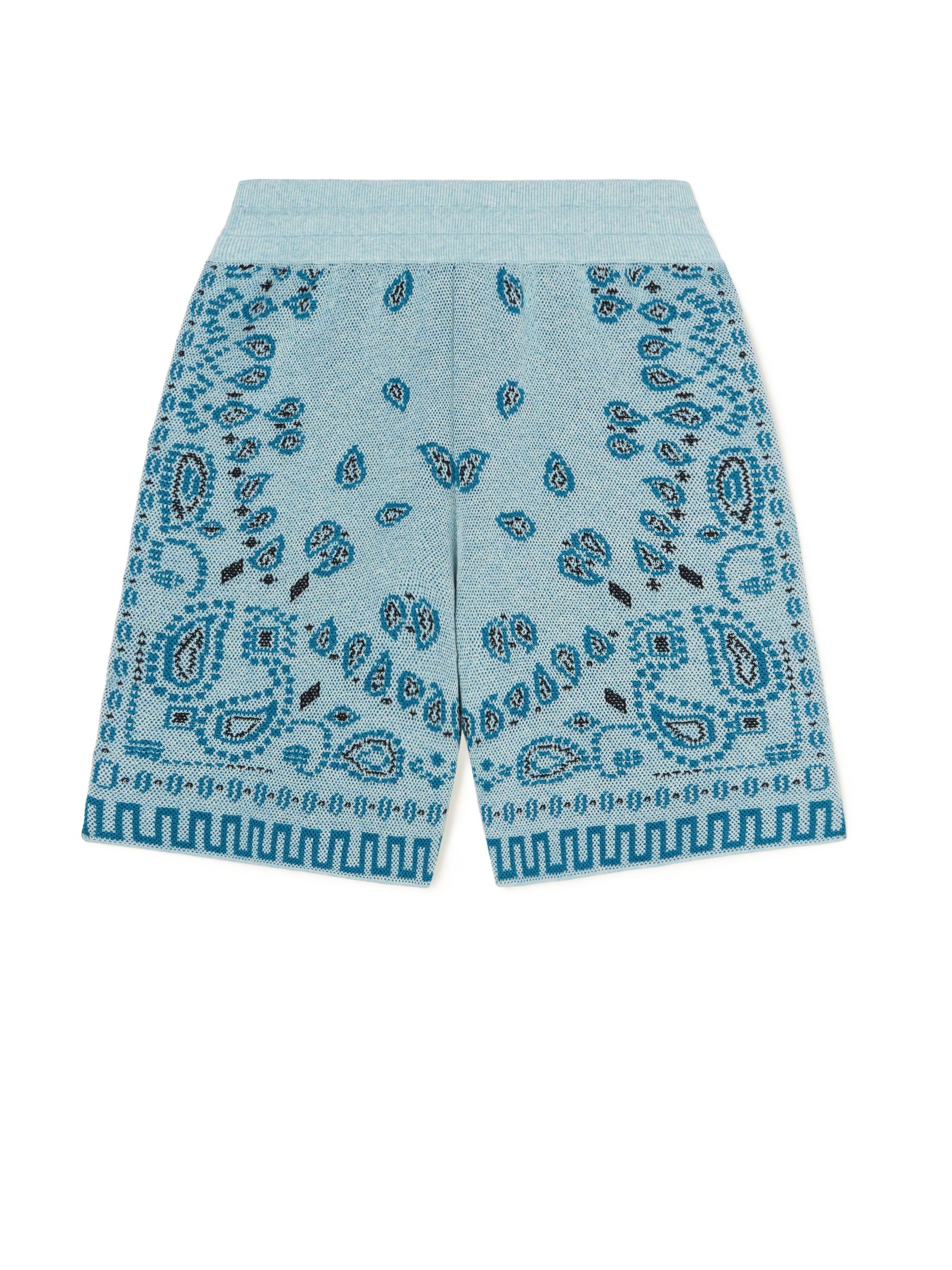 Cotton Piquet Bandana Shorts - 3