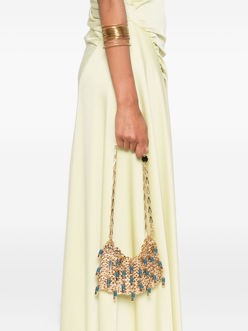 pill-charm chain shoulder bag - 2