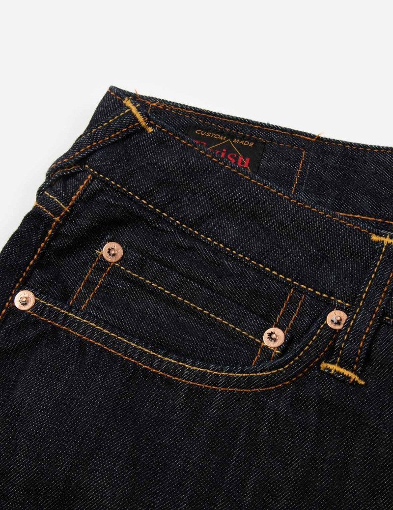 SEAGULL DAICOCK PRINT DENIM SHORTS 9