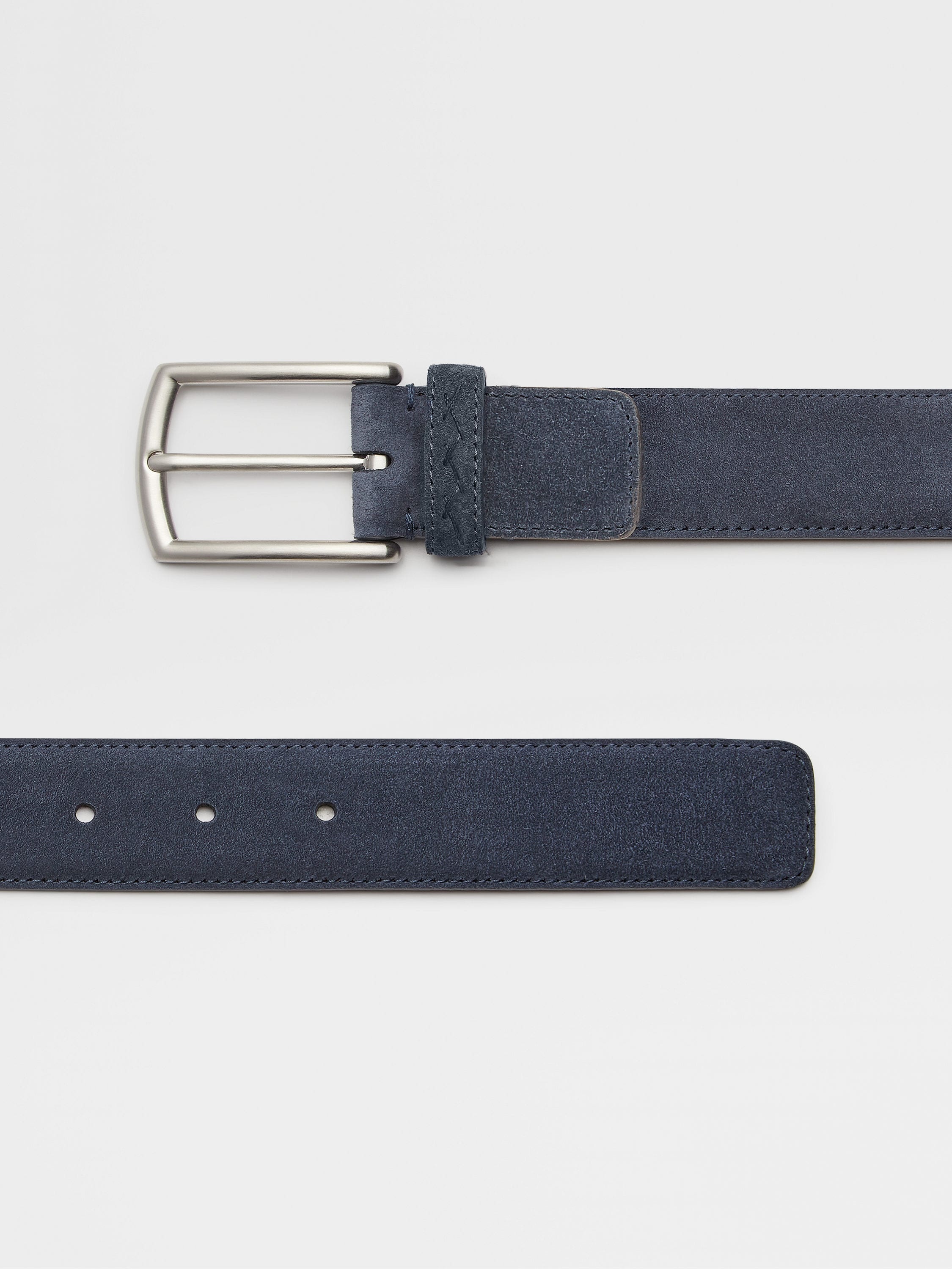 LIGHT BLUE SUEDE FREE-SIZED BELT - 2