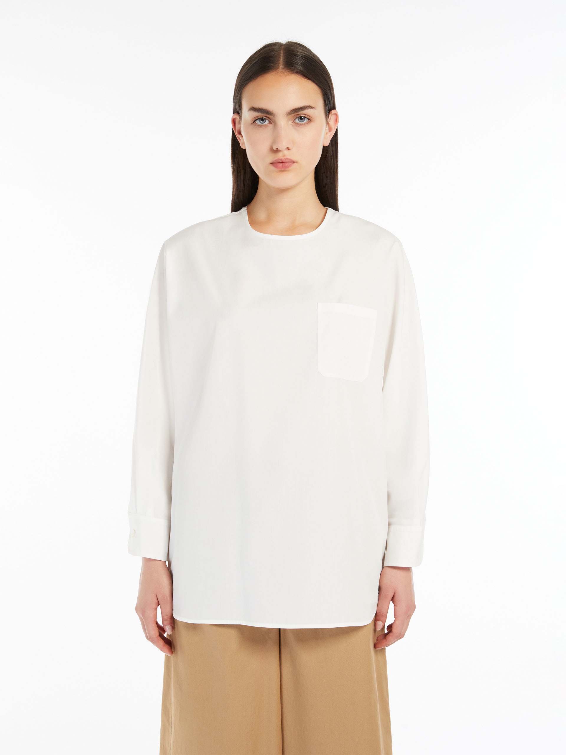EMANUEL Cotton poplin blouse - 3