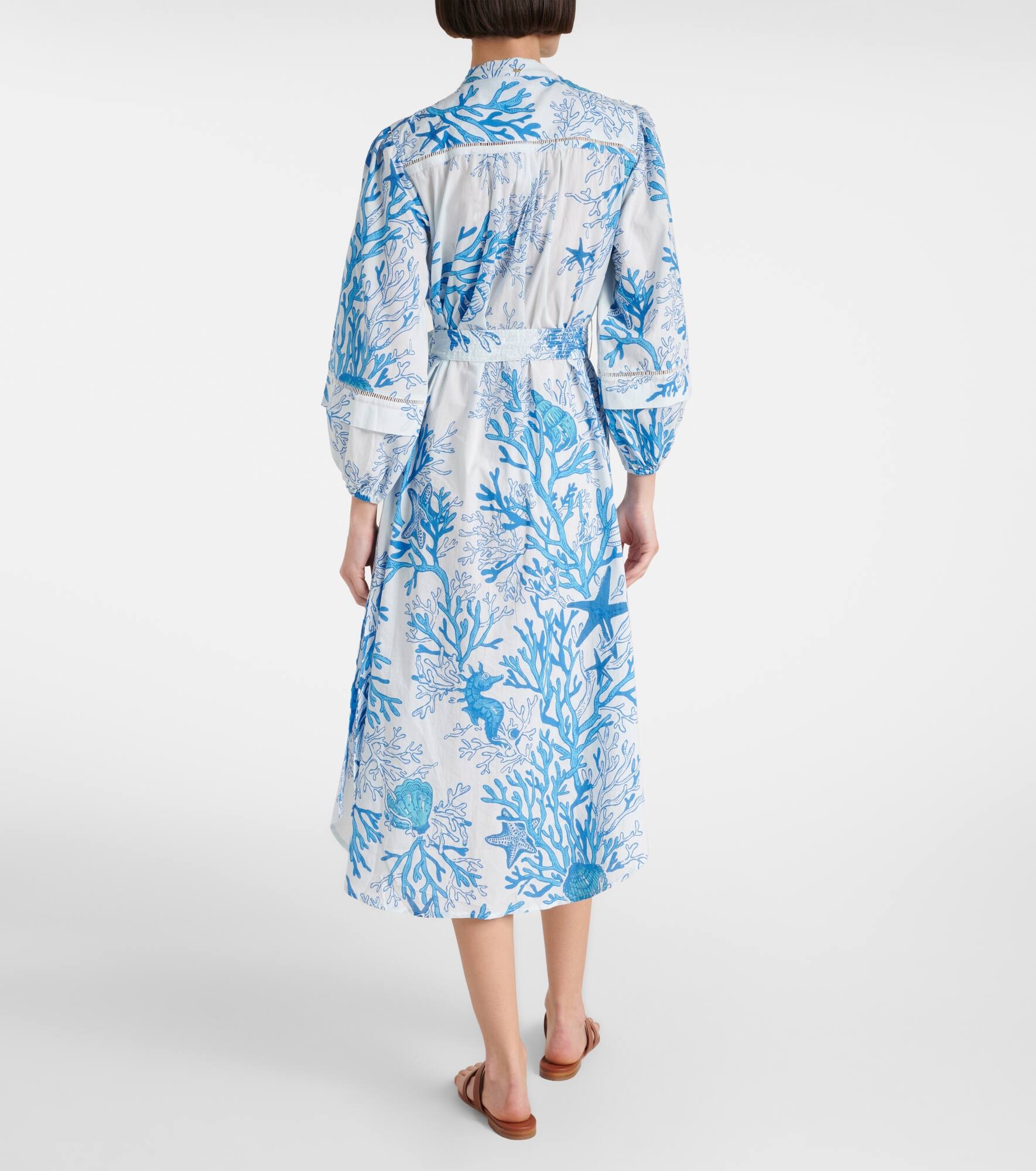 Cathy printed cotton shirt dress - 3