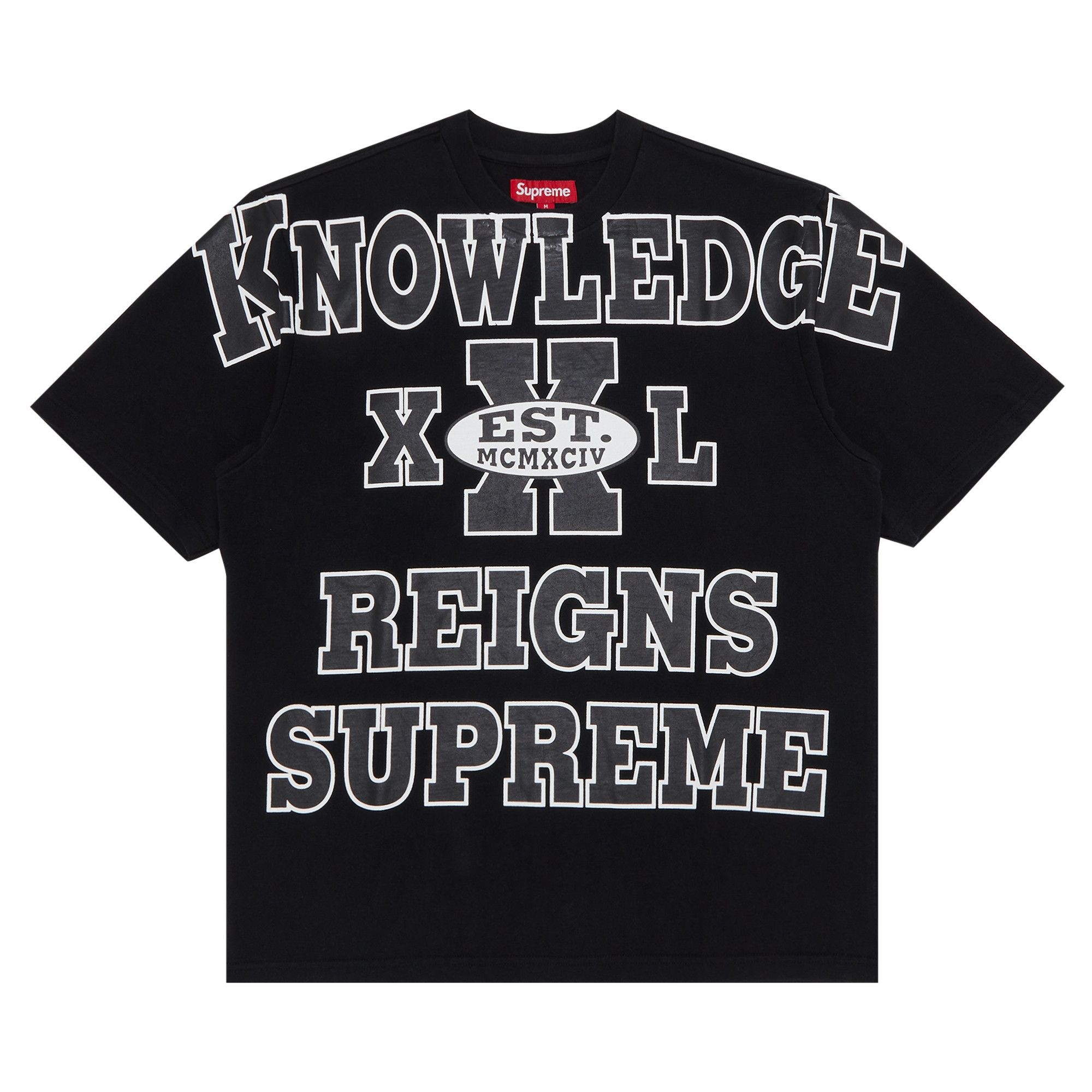 Supreme Supreme Overprint Knowledge Short-Sleeve Top 