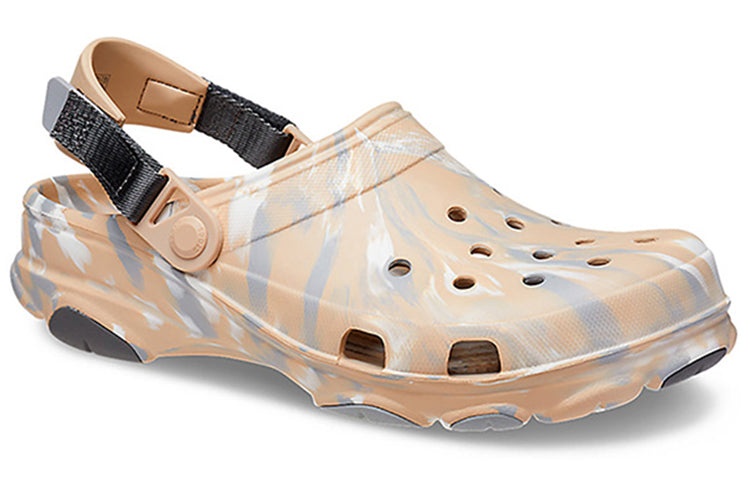 Crocs All Terrain Marbled Classic Clog 'Chai Multi' 207887-2ZM - 3