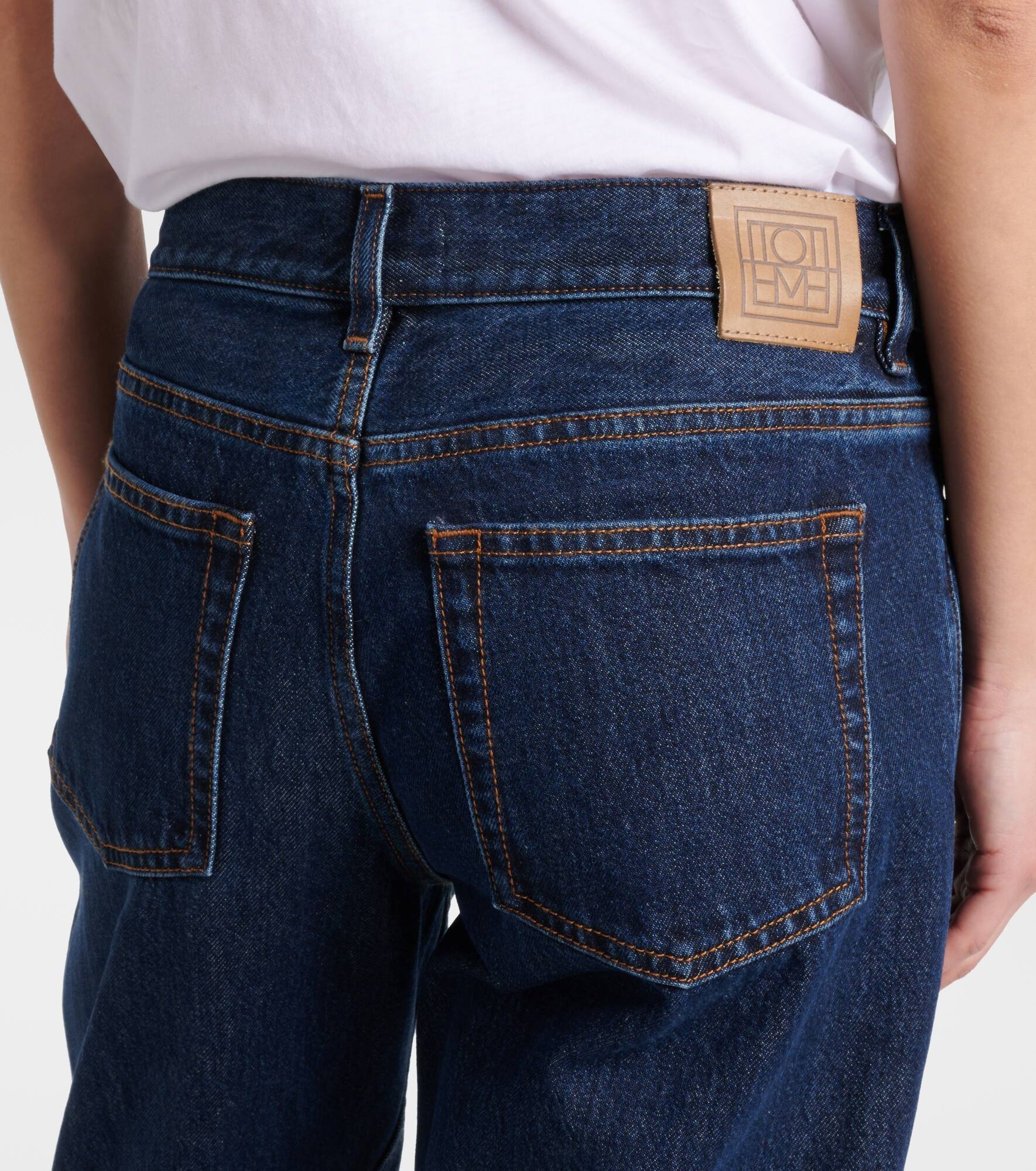 Low-rise straight jeans - 5