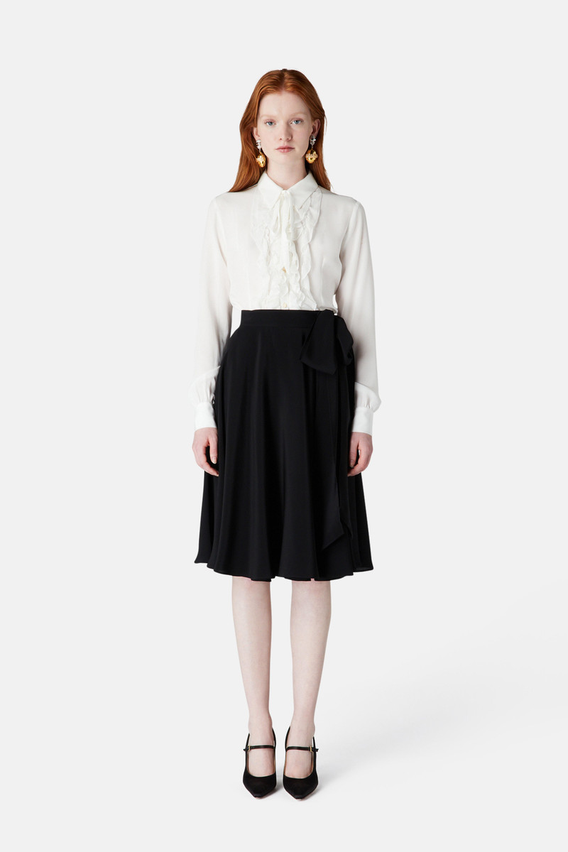 Alessandra Rich WRAP SKIRT outlook