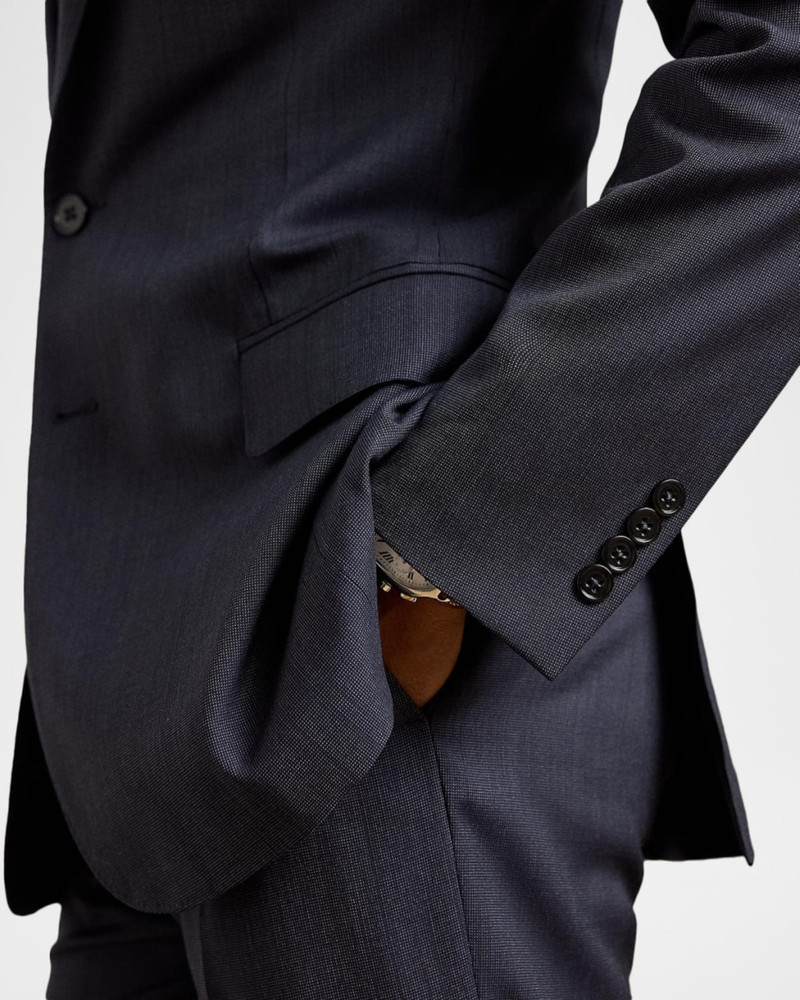 Kent Hand-Tailored Pin Dot Suit 9