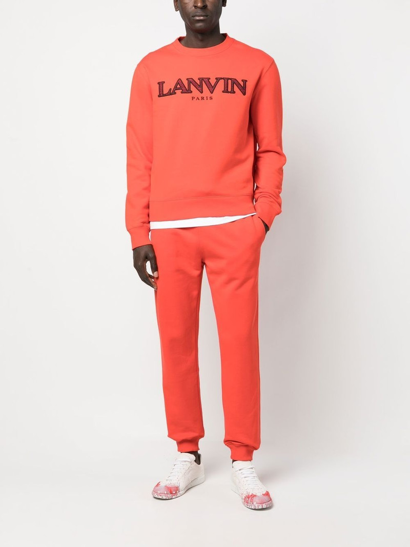 Lanvin Curb woven drawstring track pants outlook