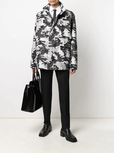 Off-White camouflage-print jacket outlook