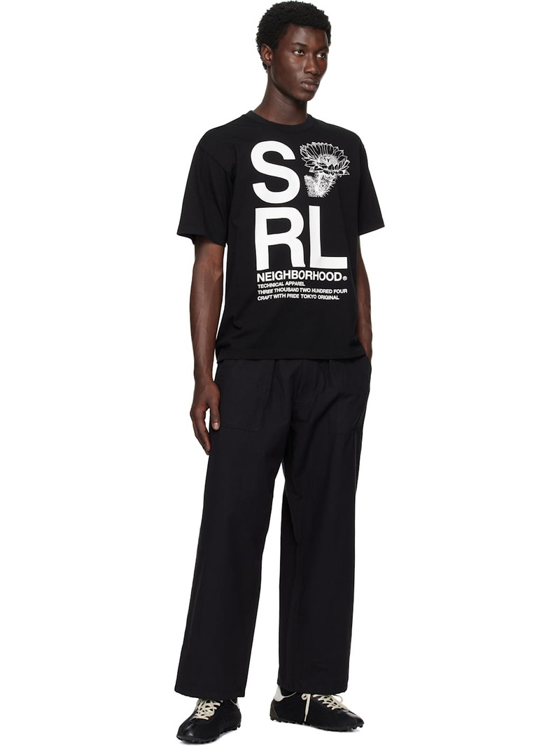 NEIGHBORHOOD Black 'SRL' S/S-1 T-shirt outlook