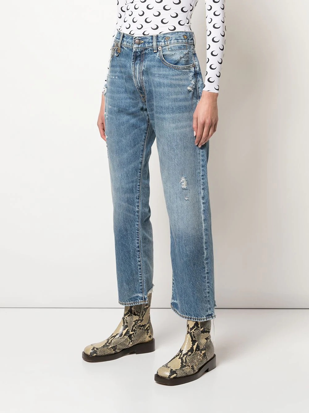 Bain mid rise boyfriend jeans - 3