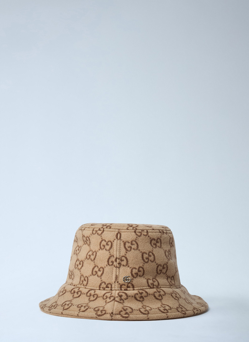Gucci Women Logo Motif Bucket Hat - 1