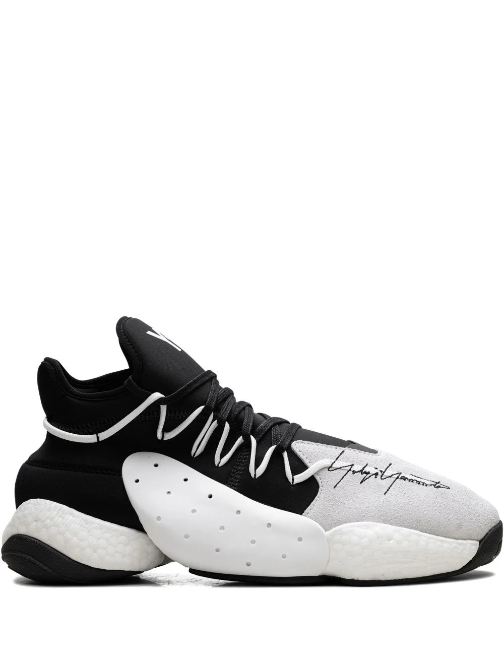 Y3 BYW Bball "화이트 / 블랙"스니커머스 - 1