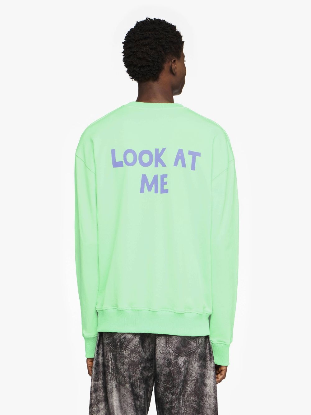 SWEATSHIRT WITH MINI PRINTED LOGO - 3