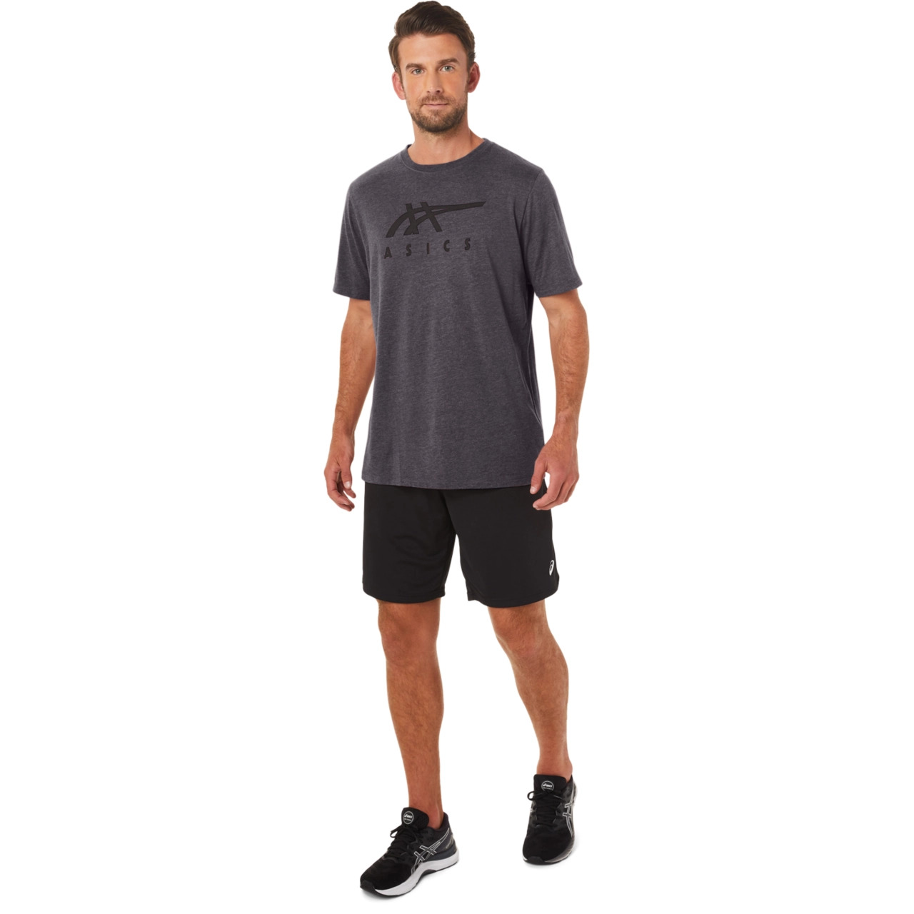 ASICS STRIPE SHORT SLEEVE TEE - 7