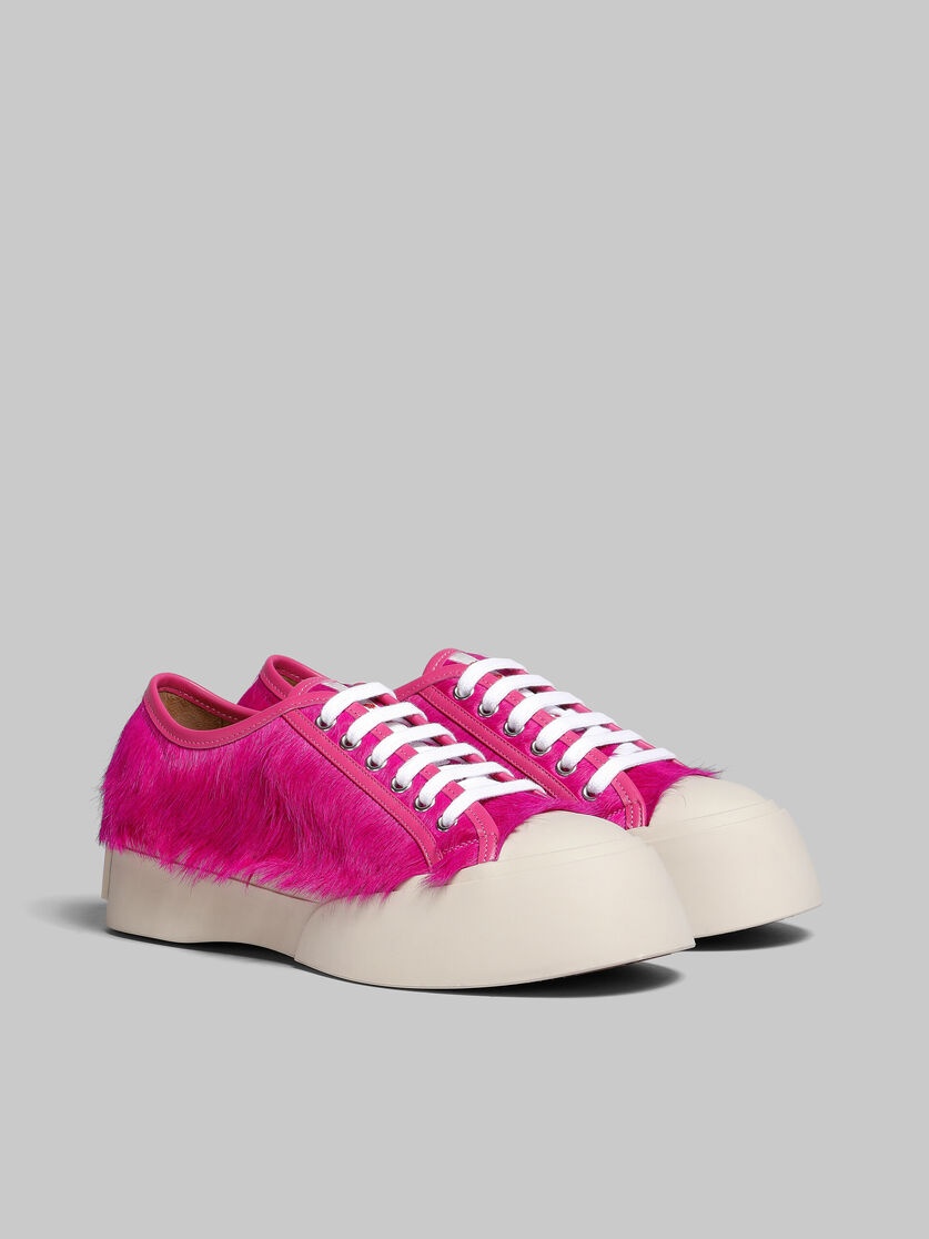 【関税込み】Laced Up Sneakers - Marni - Leather - Pink Marni Sneakers for Women | Online Sale up to 61% off | Lyst