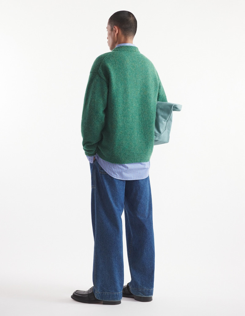 BOLD FOX HEAD PATCH ARGYLE  COMFORT JUMPER 5