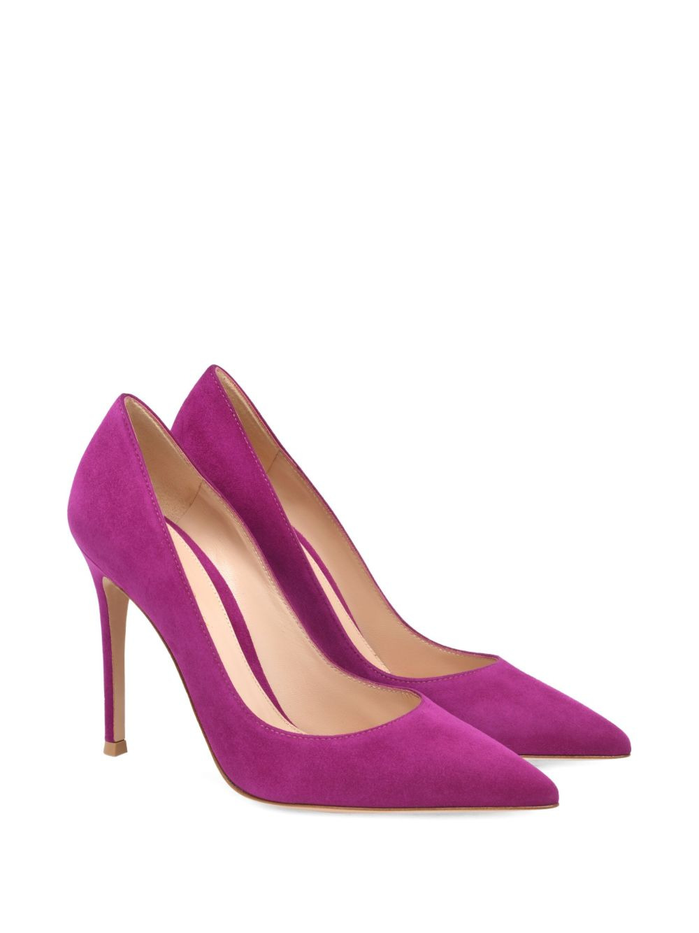105mm Gianvito suede stiletto-heel pumps - 2