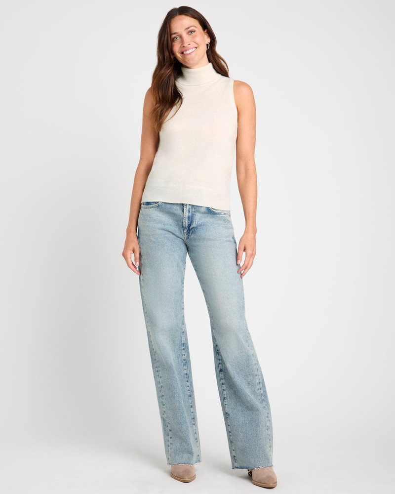 Tori Cashmere Turtleneck Tank 3