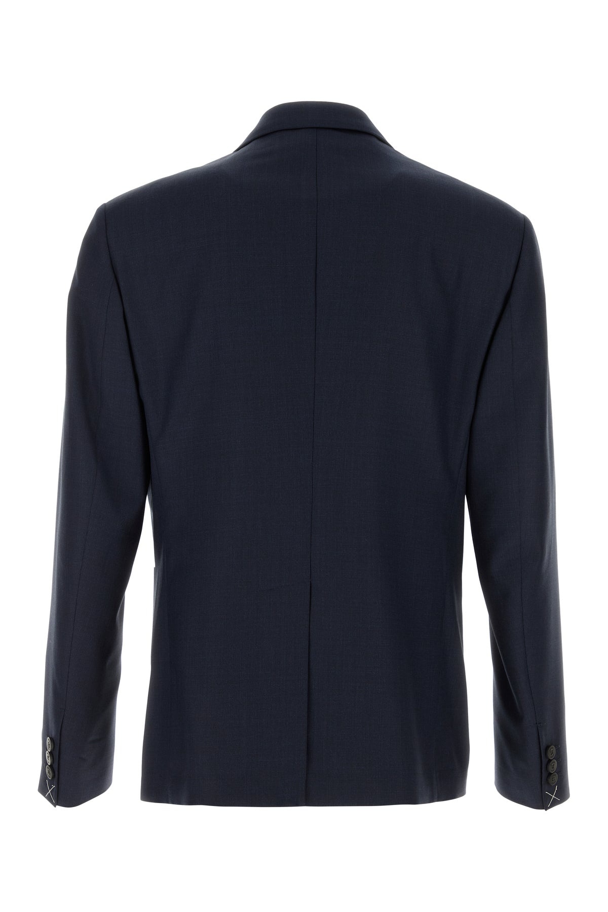 Dark blue wool blazer - 2