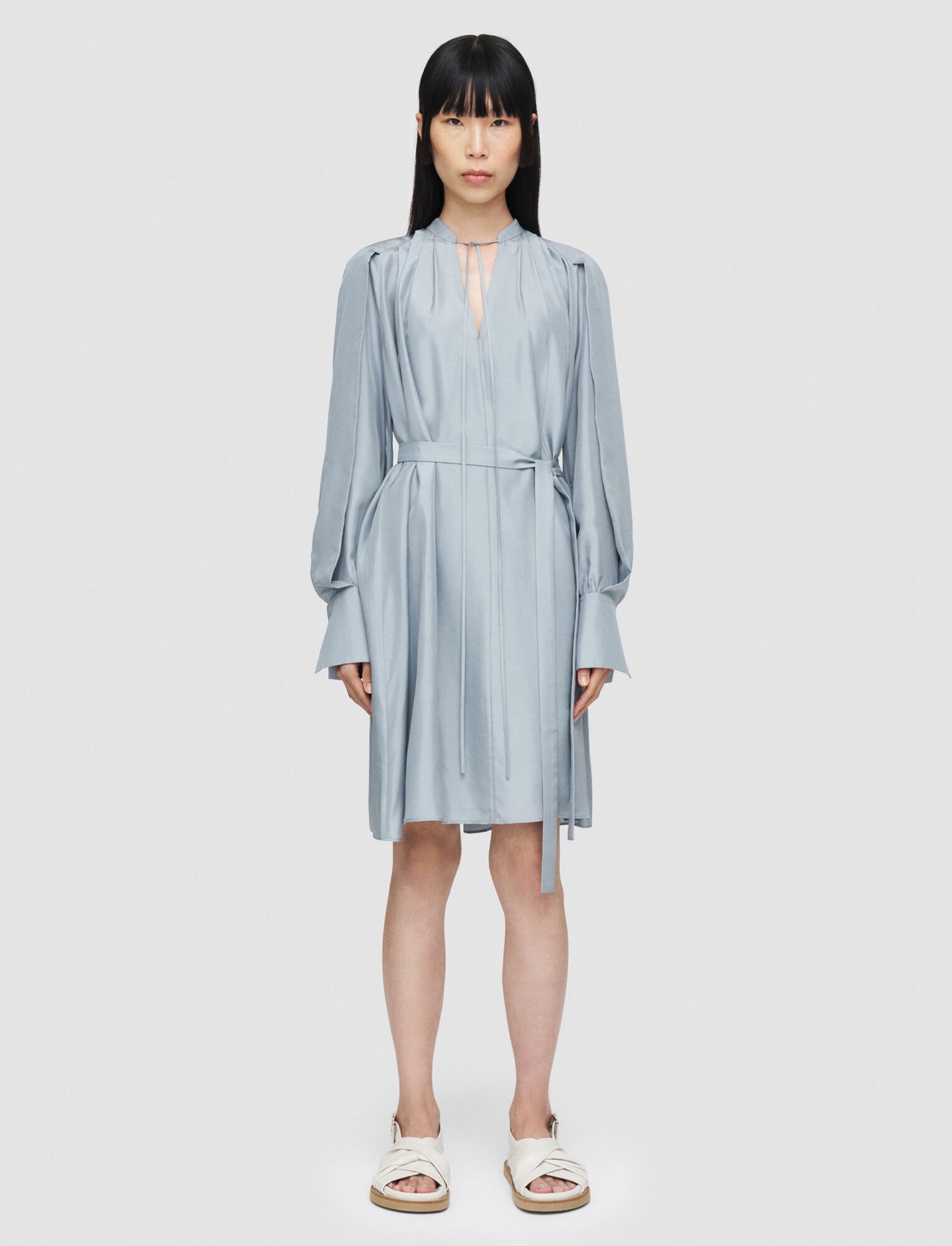 Silk Habotai Dewar Dress - 3