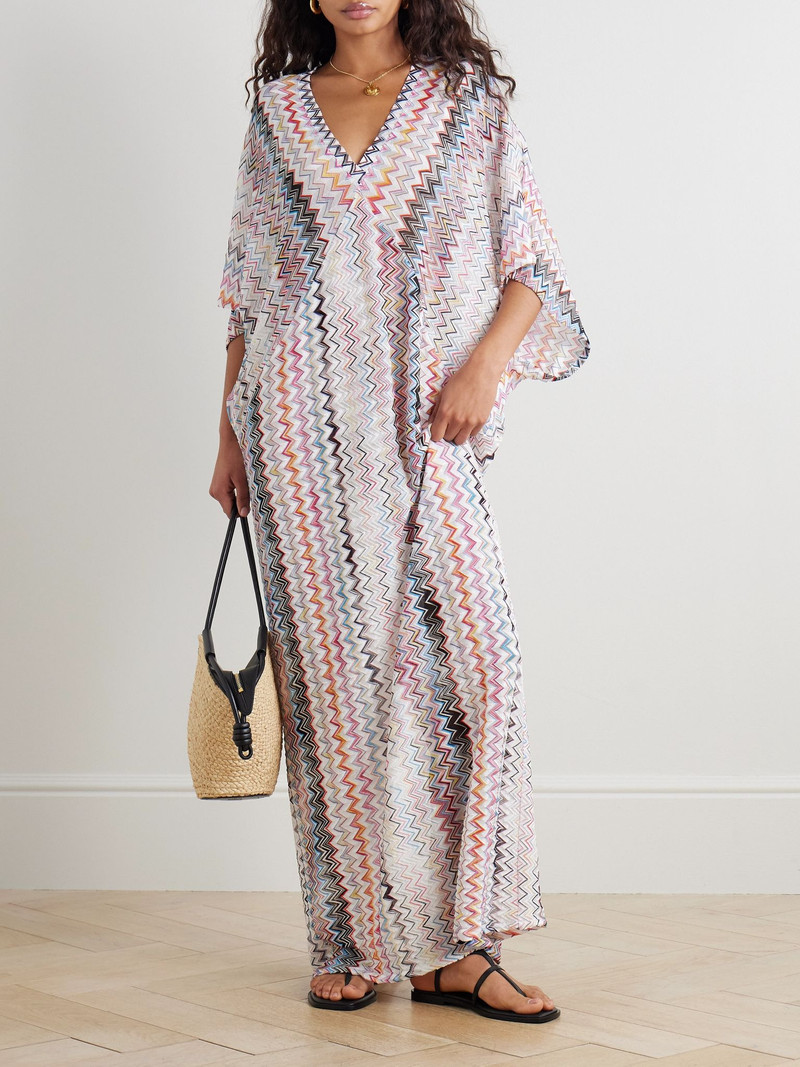 Missoni Striped crochet-knit coverup Multi outlook