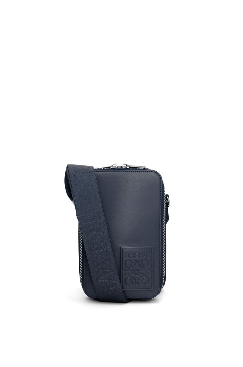 Vertical Crossbody Pocket in satin calfskin 1